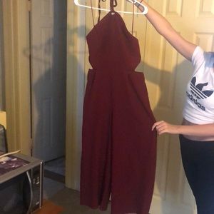 HALTER TOP JUMP SUIT